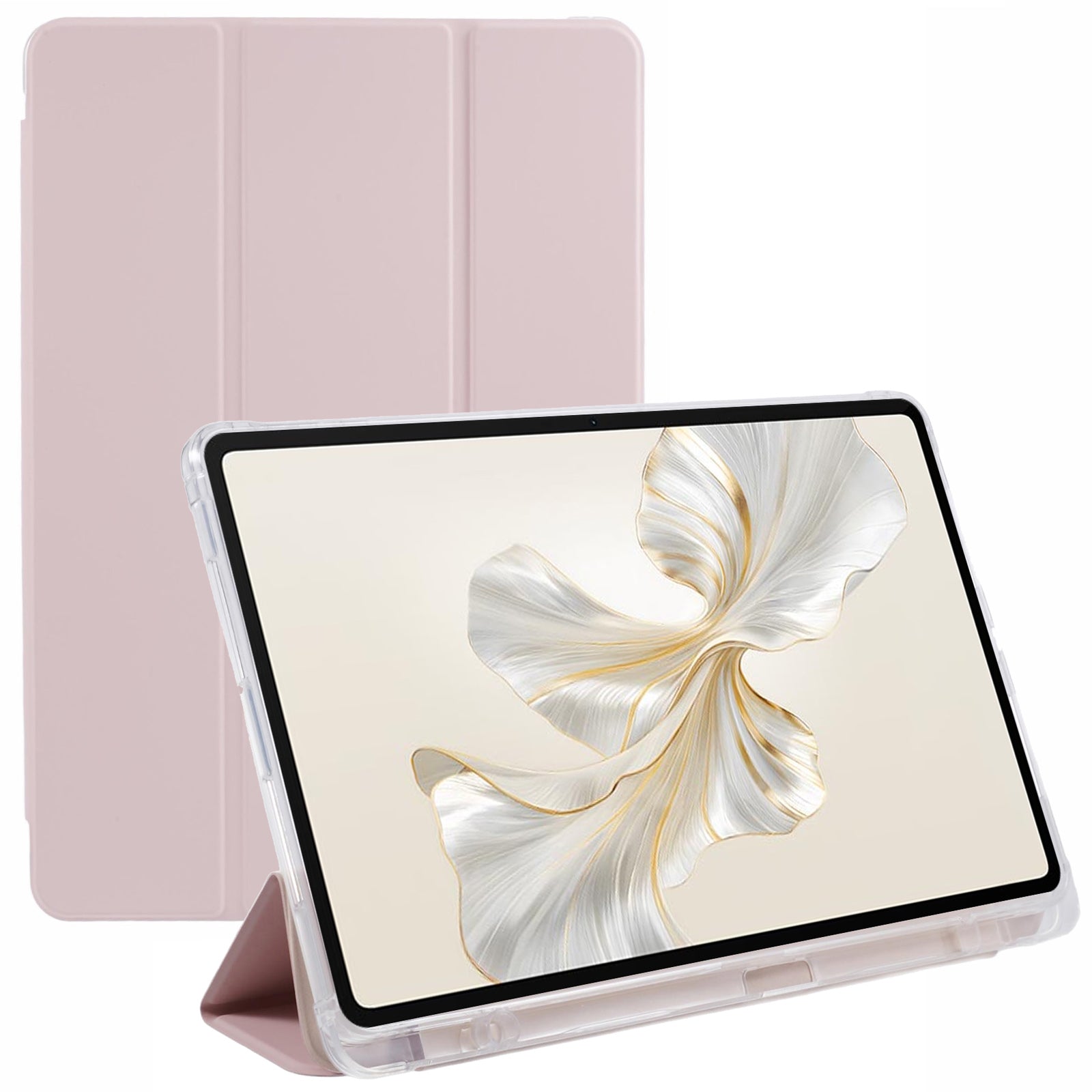 For Honor Pad 9 Case Tri-fold Stand Leather Tablet Cover with Pen Slot For Honor Pad 9 Case Tri-fold Stand Leather Tablet Cover with Pen Slot